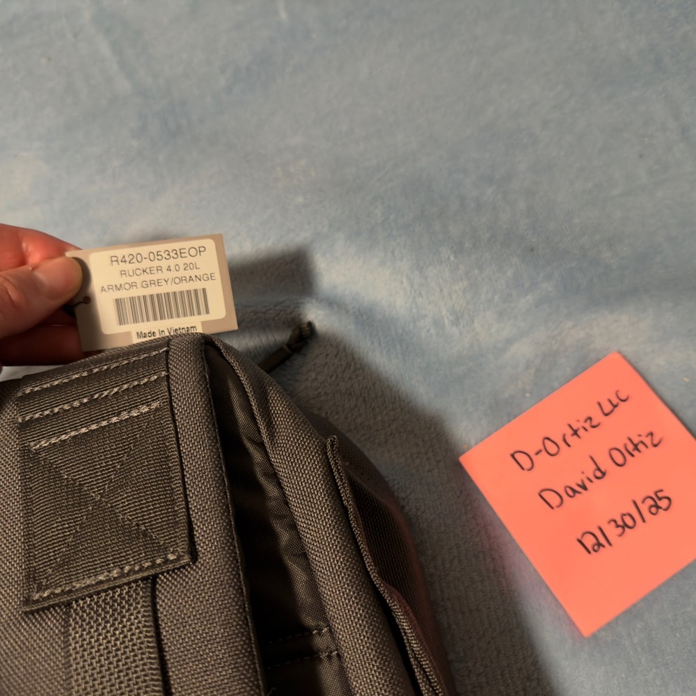 Black Tactical Backpack - image 3